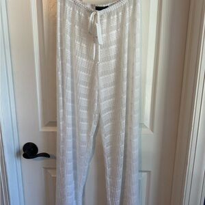 Jordan Taylor White Lace Swim Coverup‎ Pants